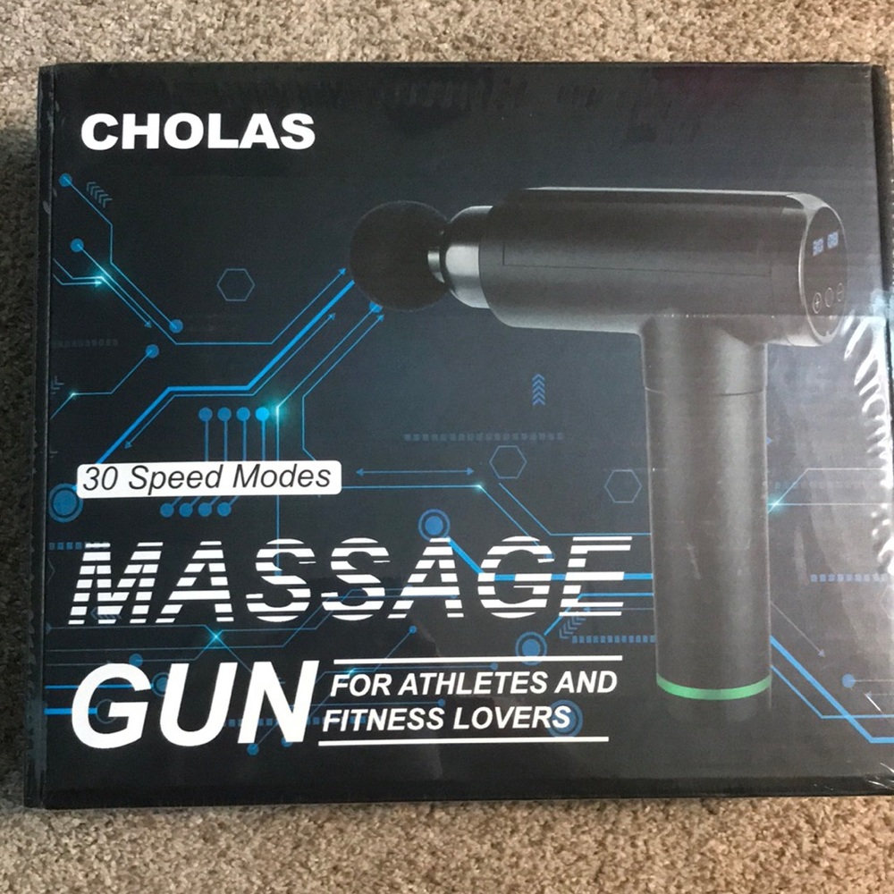 Cholas 30 Speed Massage gun with LED screen